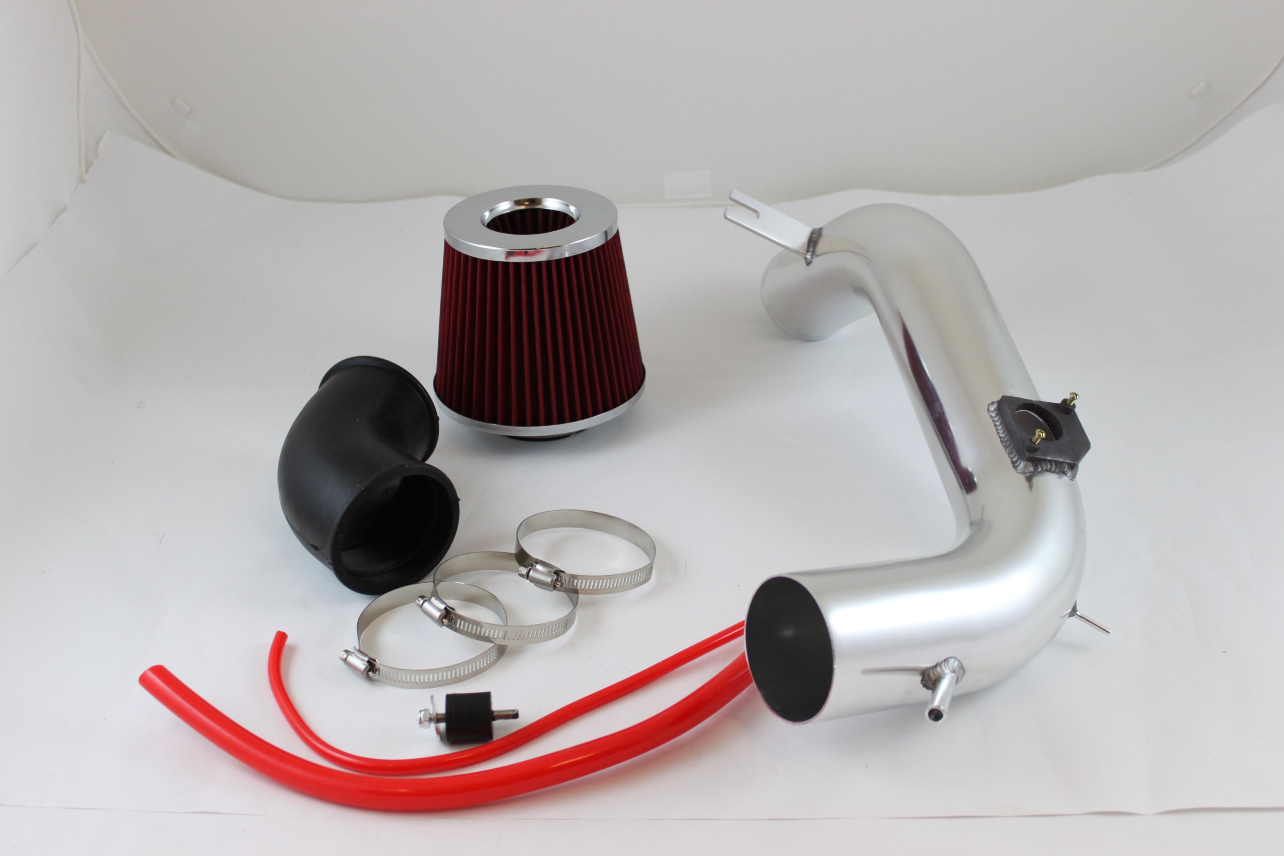 Velocity Concepts 3" Red JDM Cold Air Intake Induction Kit