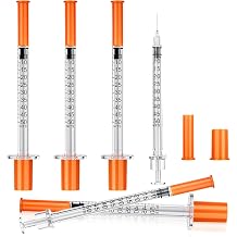 20Pack 0.5ml 31G 13mm Dispensing Measuring Tool Individually Wrapped