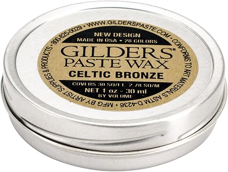 Gilders Paste GP-CBZ27 Baroque Art, 1.5-Ounce, Celtic Bronze
