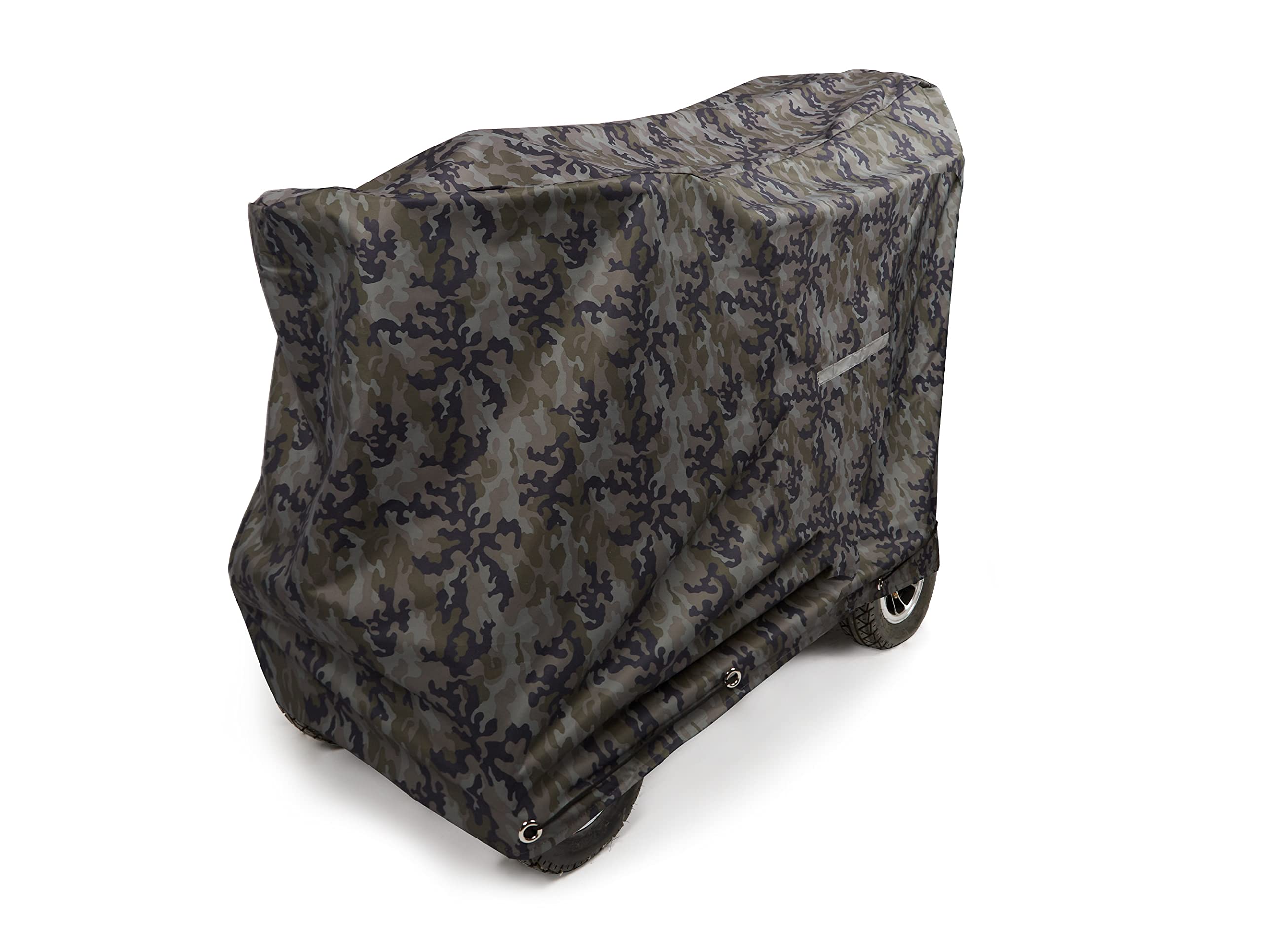 Covermates Mobility Scooter Cover - Light Weight Polyester, Weather Resistant, Drawcord Hem, Power Sports Covers, Camo