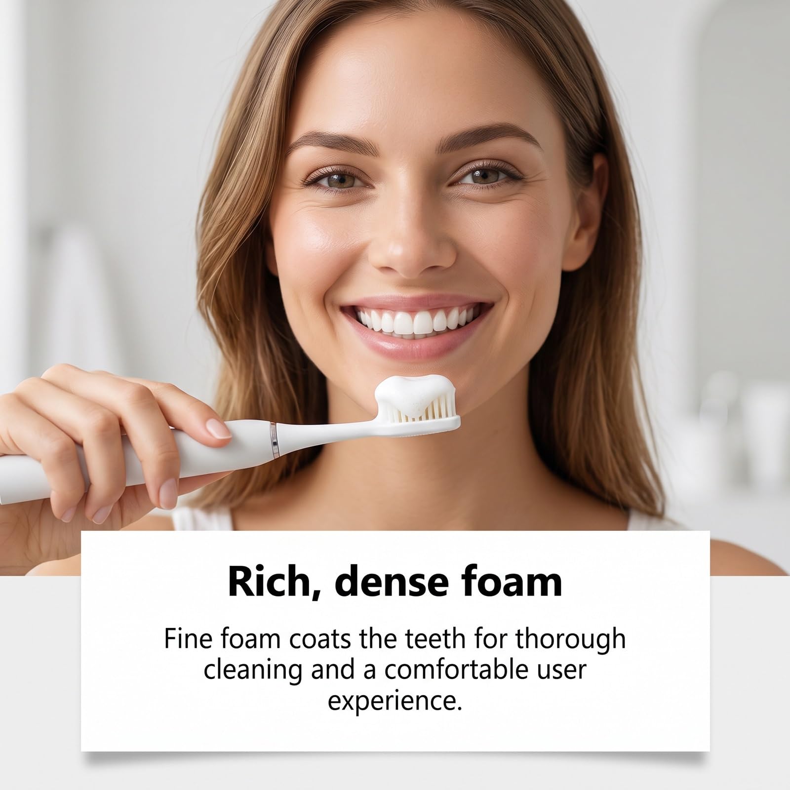 Pasta de dientes de menta, ayuda a eliminar las manchas superficiales | Proporciona un aliento fresco y duradero for el cuidado bucal diario(2pcs)