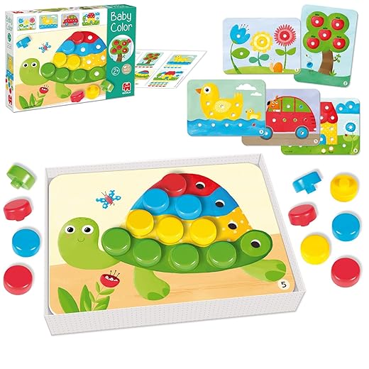 Goula - Baby Color, Juego Preescolar Educativo A Partir De 2 Años