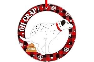SICOHOME Pooping Dog Ornament: A Whimsical Christmas Decoration