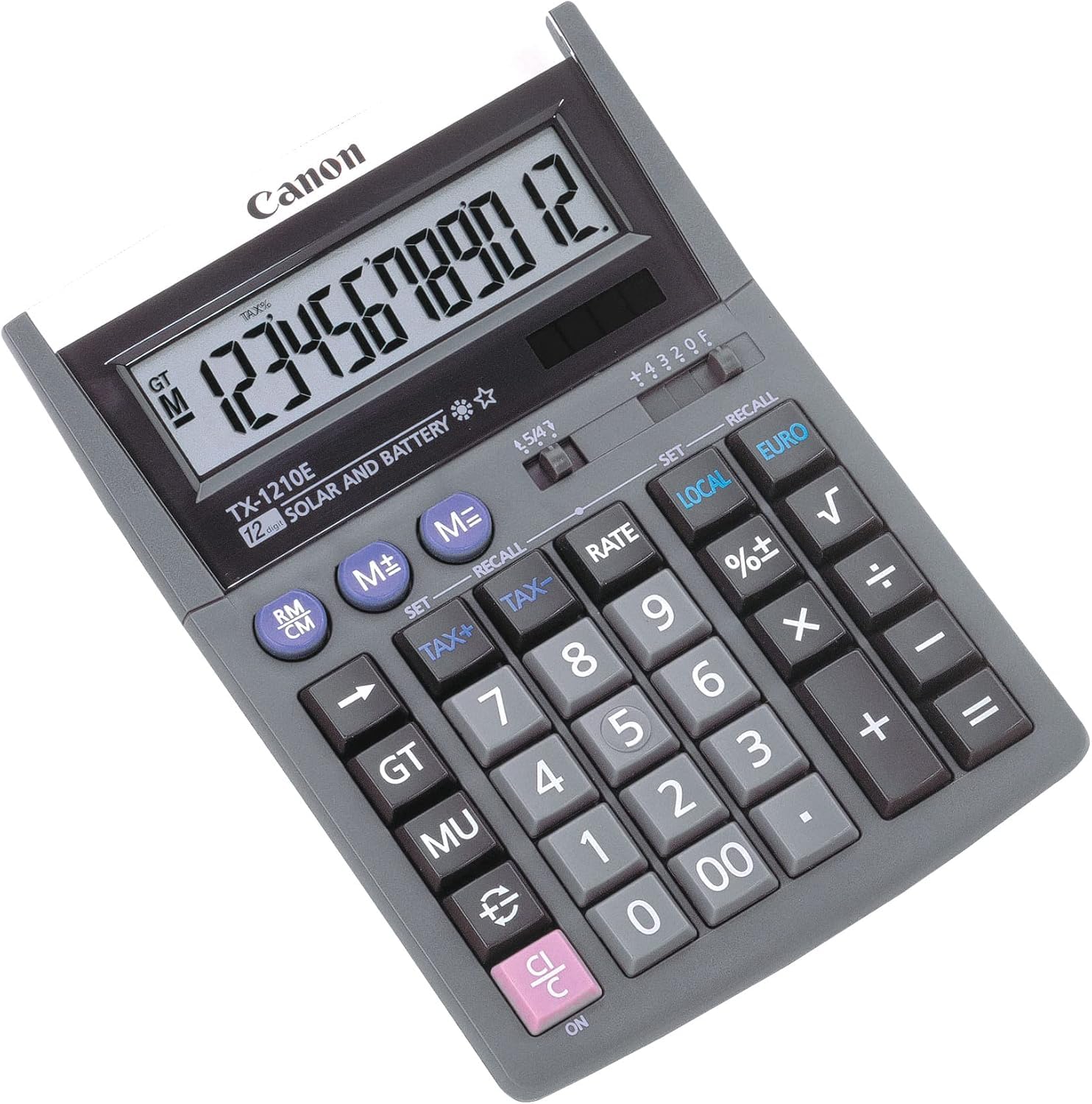 Canon TX-1210E Calculatrice de bureau 12 chiffres