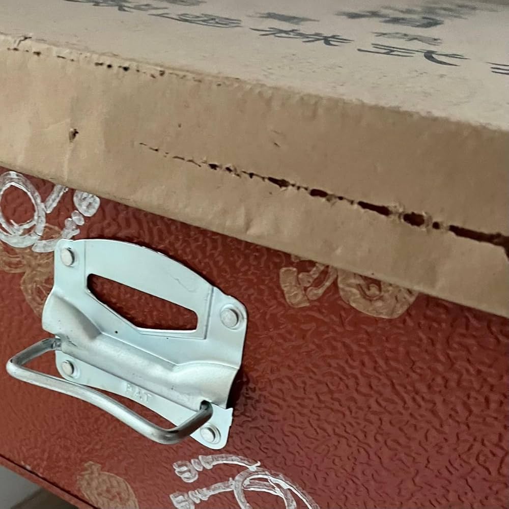 Amazon｜ブリキ缶 衣装ケース レトロ アンティーク家具 製函株式会社