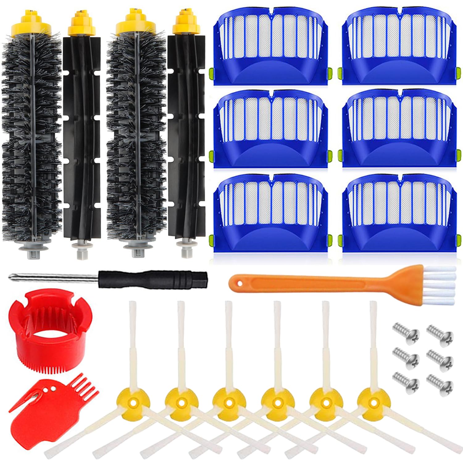 Recambio Repuesto para iRobot Roomba 600 604 605 606 610 612 614 615 616 620 621 626 627 630 631 632 639 640 650 651 660 669 670 671 672 675 676 680 681 685 687 689 690 691 692 694 696 697 698