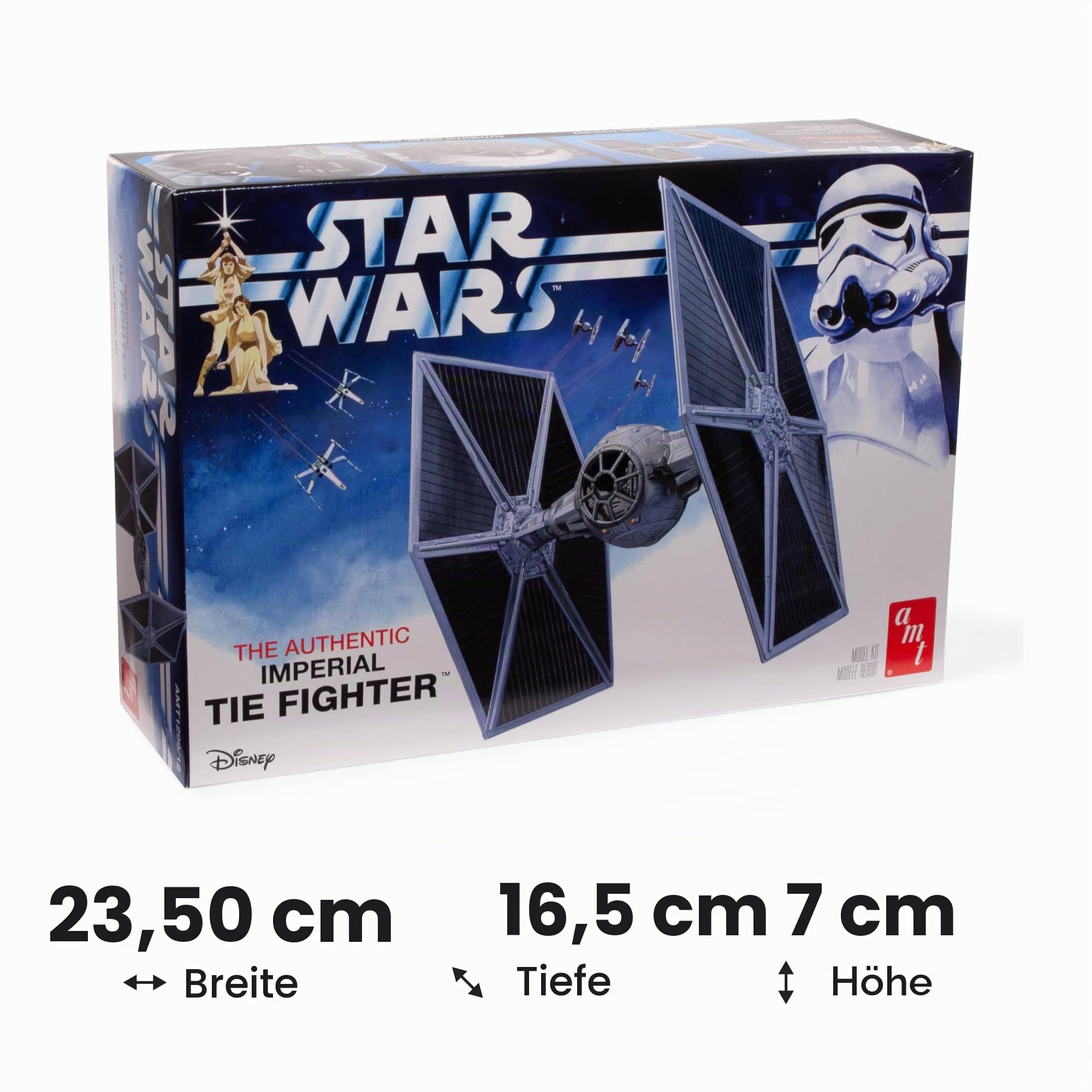 AMT Star Wars: Krieg der Sterne TIE Fighter Modellbausatz im Maßstab 1:48