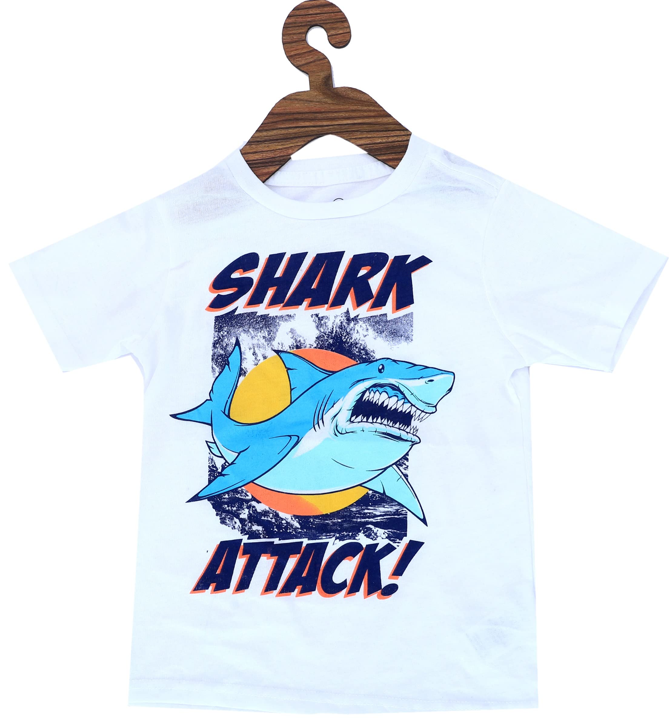 ICABLE Boys Regular Fit Pure Cotton T-Shirt