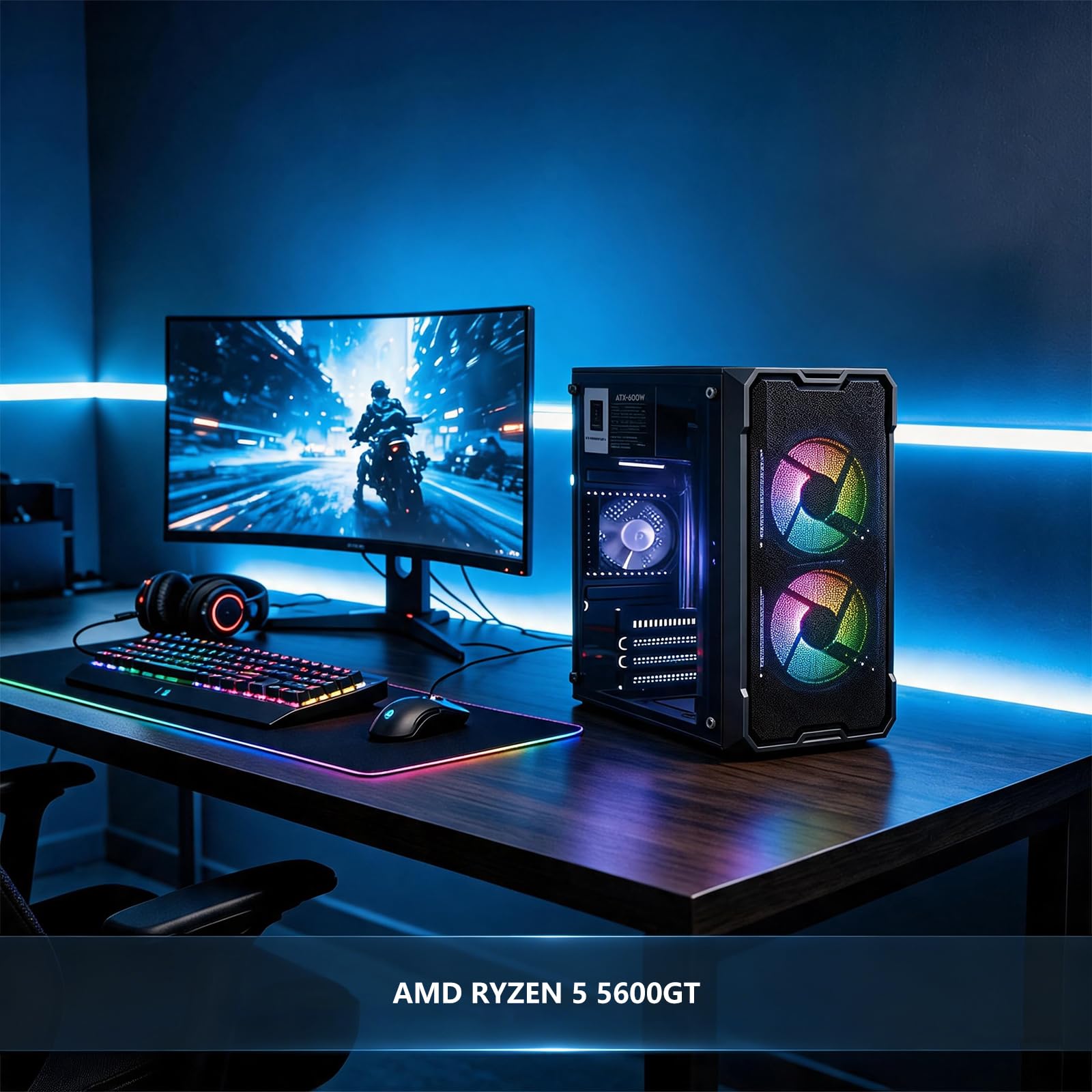 Ryzen 5 5600GT Gaming PC - 1080p Gaming -3