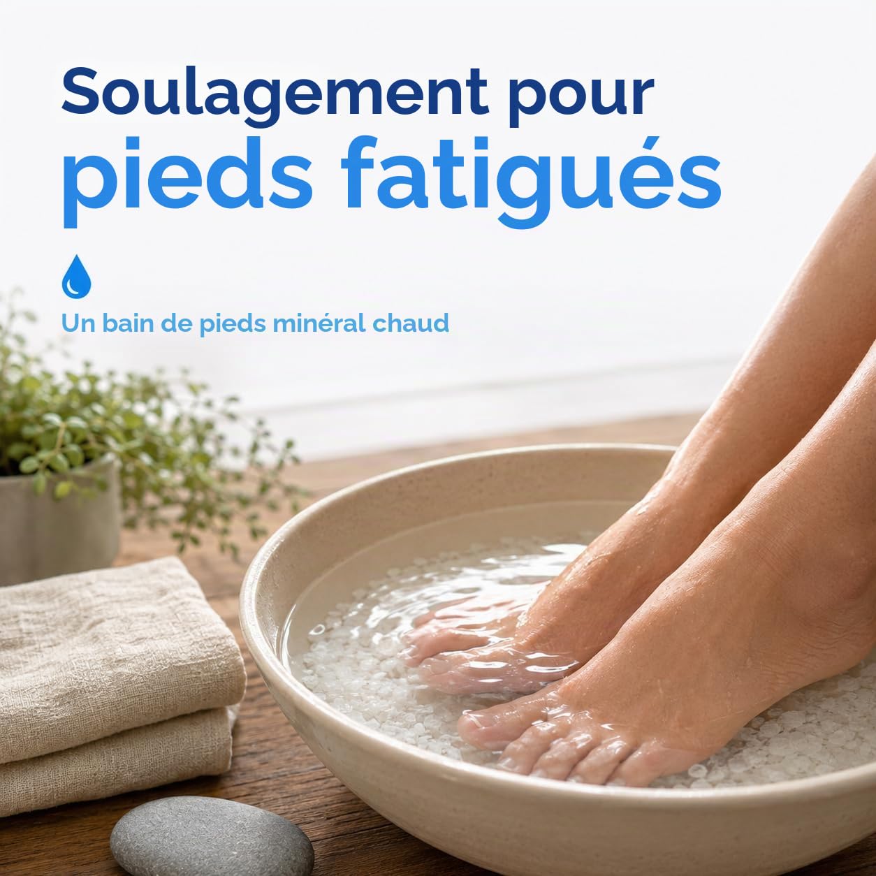 GiDeli Epsom Sel de bain Sel d'Epsom Sel d'Epsom Sel de magnésium pur heptahydraté Qualité pharmaceutique (25 kg)