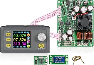 RD DPS5020 DC 6-60V to 0-50V 20A Constant DC DC Voltage Current Step-Down Power Supply Module Buck Voltage Converter Voltmeter Support Android Phone PC Communication(DPS5020-USB-BT)