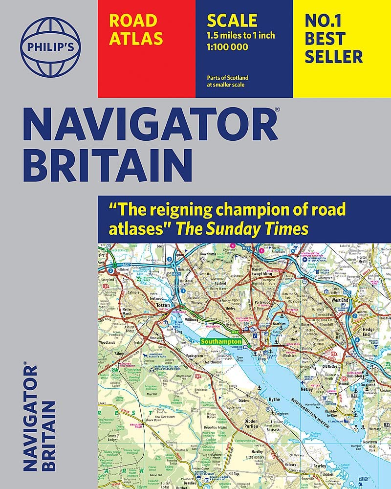 Philip's Navigator Britain: Flexi: Flexi bound (Philip's Road Atlases)