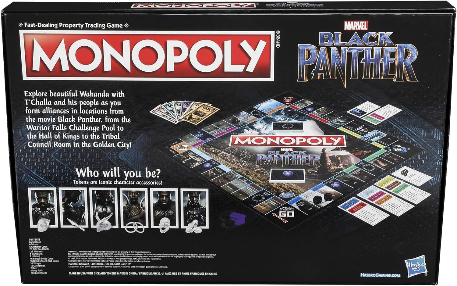 Monopoly Black Panther