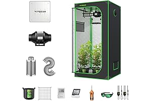 VIVOSUN 2.7 x 2.7 ft. Grow Tent Complete System for Indoor Cannabis Cultivation