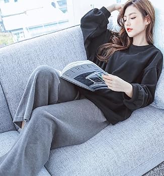 Amazon | [SAISAC] ルームウェア レディース 長袖