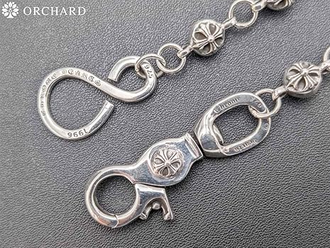 Amazon.co.jp: シルバー925 ウォレットチェーン クロス ナスカン