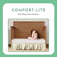 Vista 3 de Evolur Sleep Dual Stage Comfort-Lite - Colchón de espuma de 5 pulgadas, certificado Greenguard Gold, estrella plateada