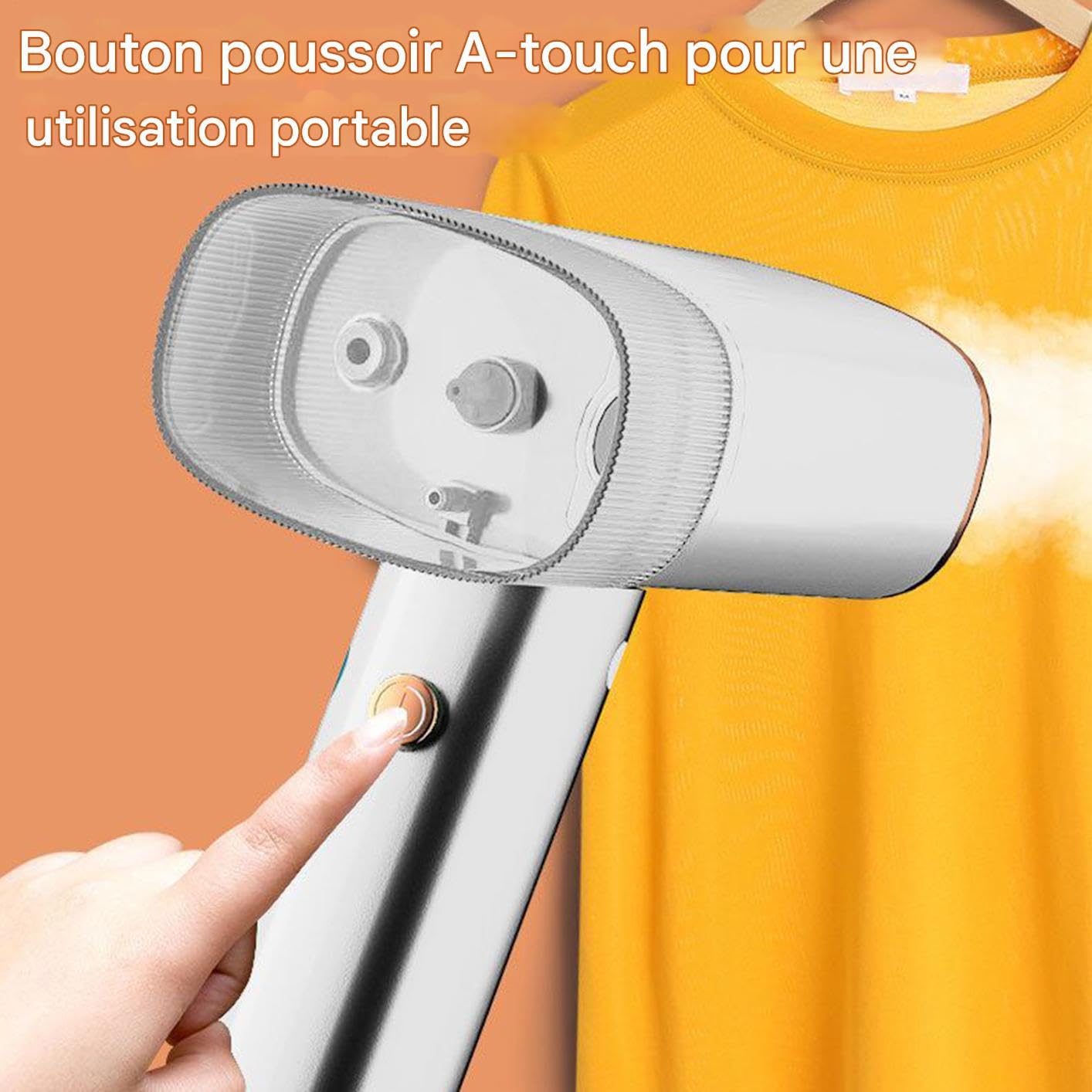 Planchador de Mano Portátil Plancha De Vapor Plegable Para Hogar