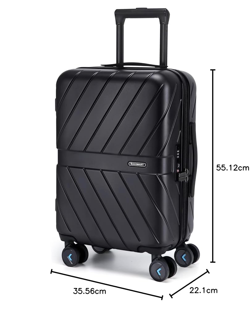 Amazon | BAGSMART 機内持ち込み手荷物 航空会社承認 20インチ