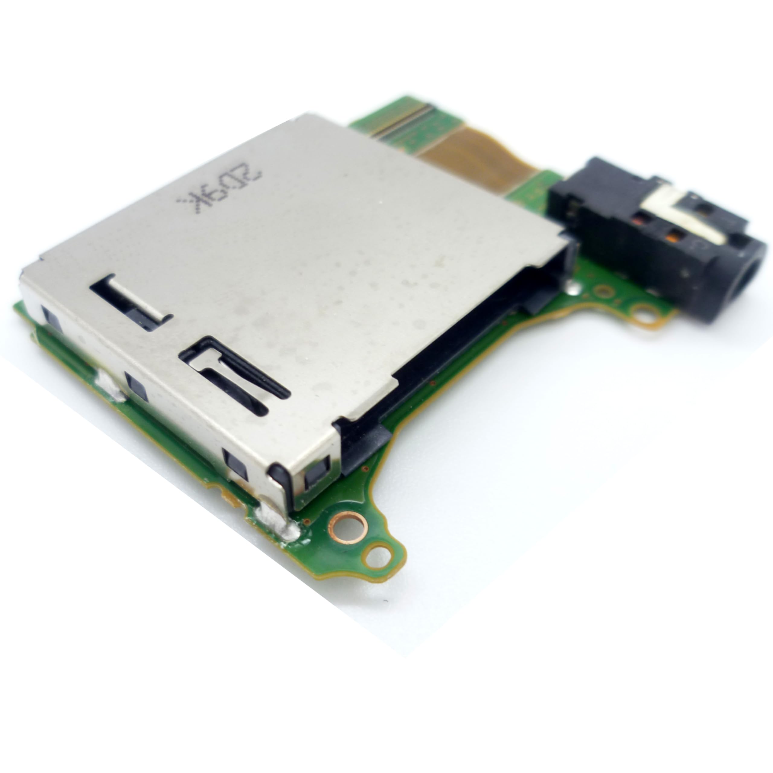 Game Card Reader Slot Tray Socket Board Connector Flex Cable Module Replacement Compatible with Nintendo Switch HAC-001