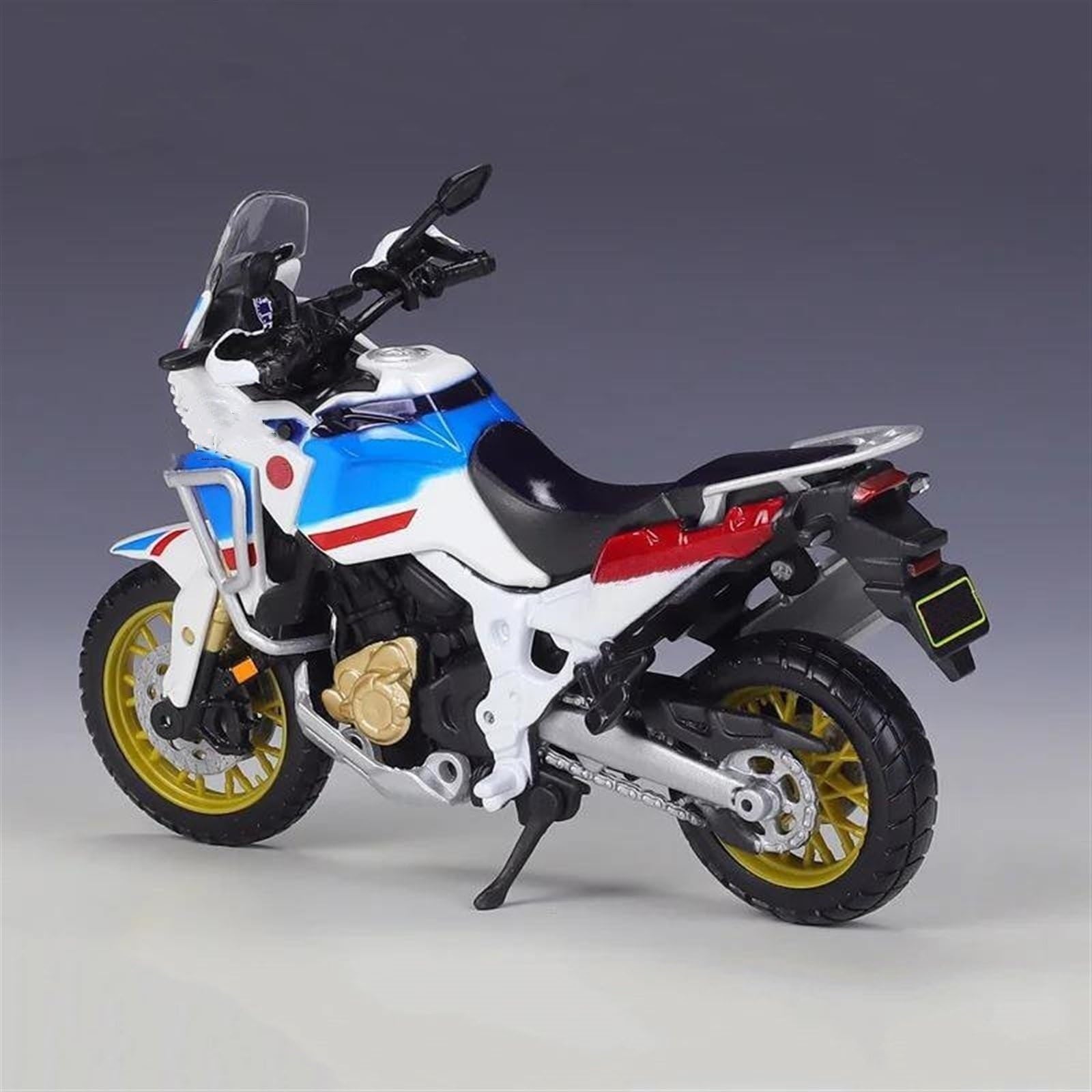 SEYXF Motorbike Toy Motorcycle Simulation Diecast Model Collection Birthday Present 1/18 for H-onda Adventure Africa Twin