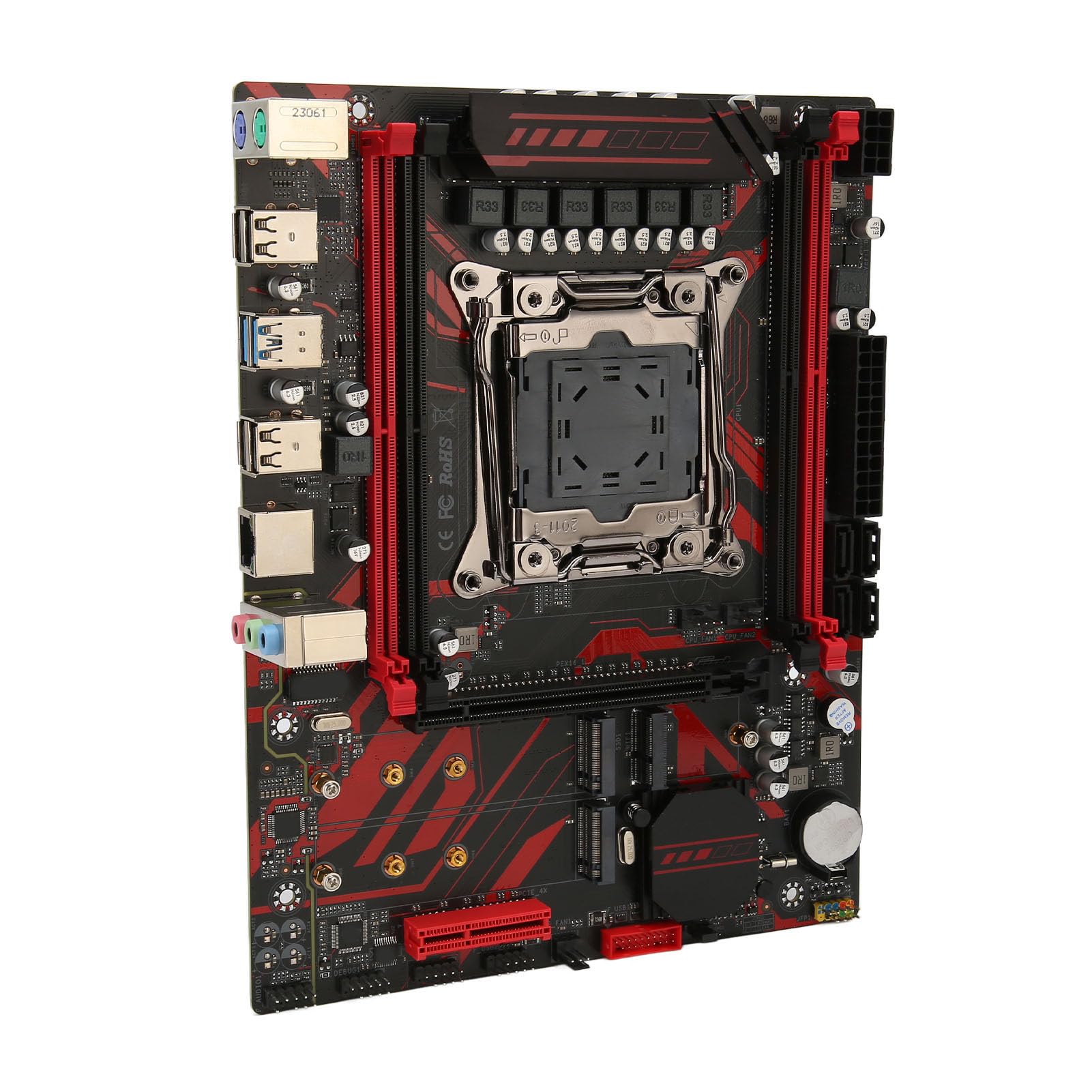 X99 Motherboard LGA 2011 3: Supports Xeon E5 V3/V4 CPU, DDR4 RAM, M.2 - View #3