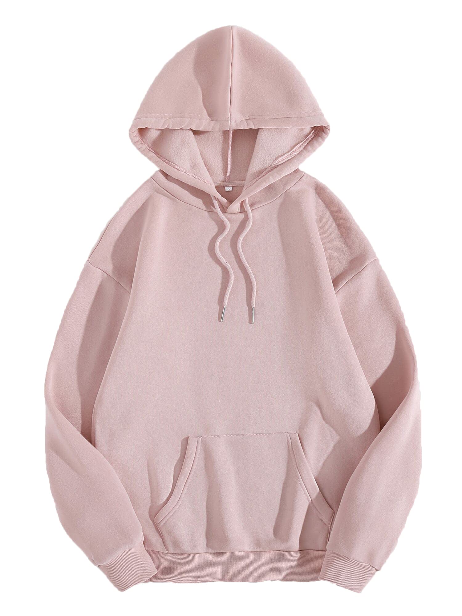 toplot Women's Wool Blend Solid Hoodie with Hooded Neck & Full Sleeve (Hoodie-5047)-picture-42