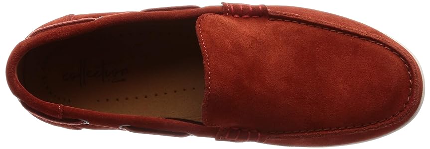 Buy Clarks Men's Rust Suede Loafers - 6 UK/India (39.5 EU