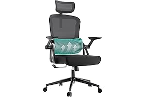 Sturdy Extra Large Office Chair - Comfy 500 Pound Capacity