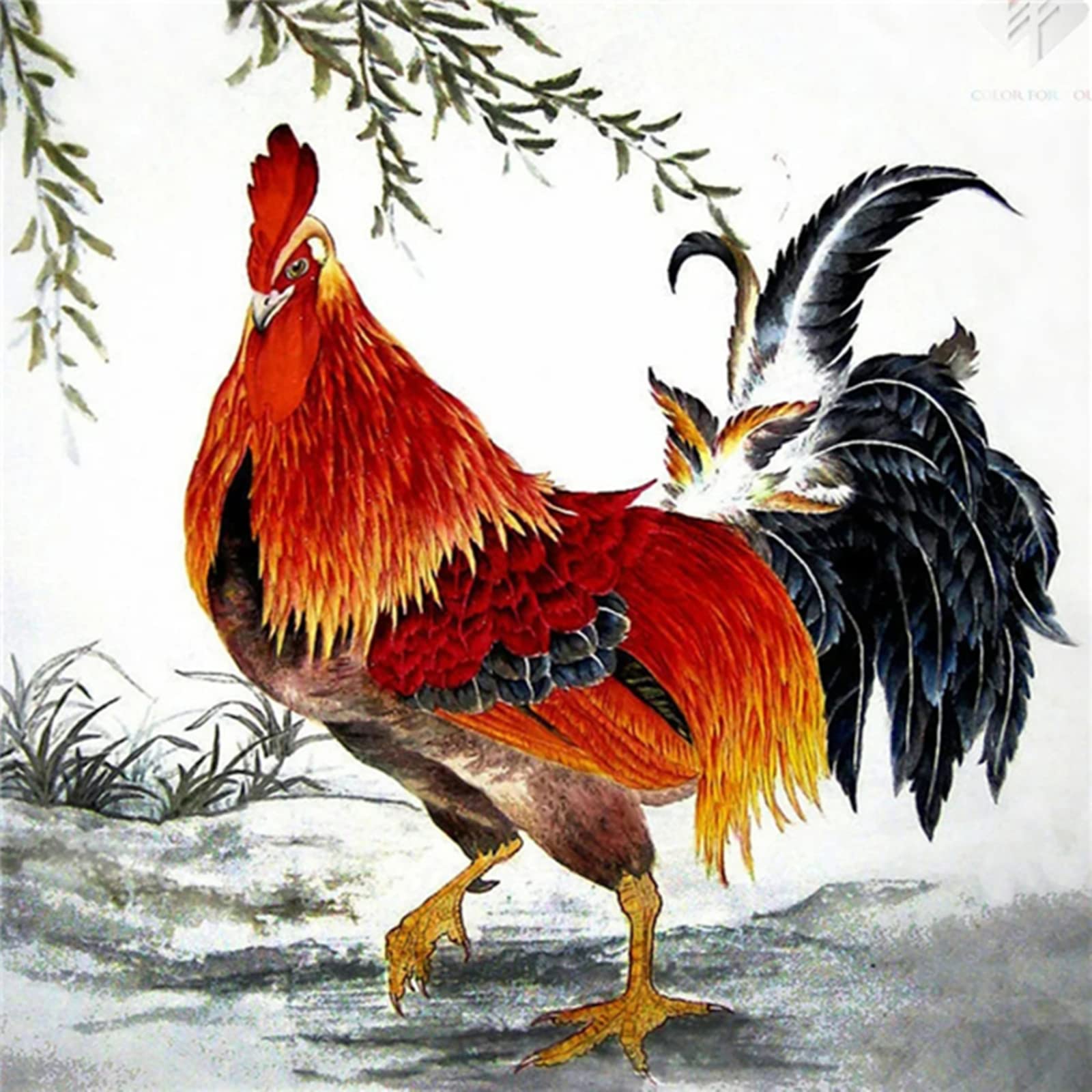 Puzzle coq 3000 pièces cadeau unique pour adulte passionné