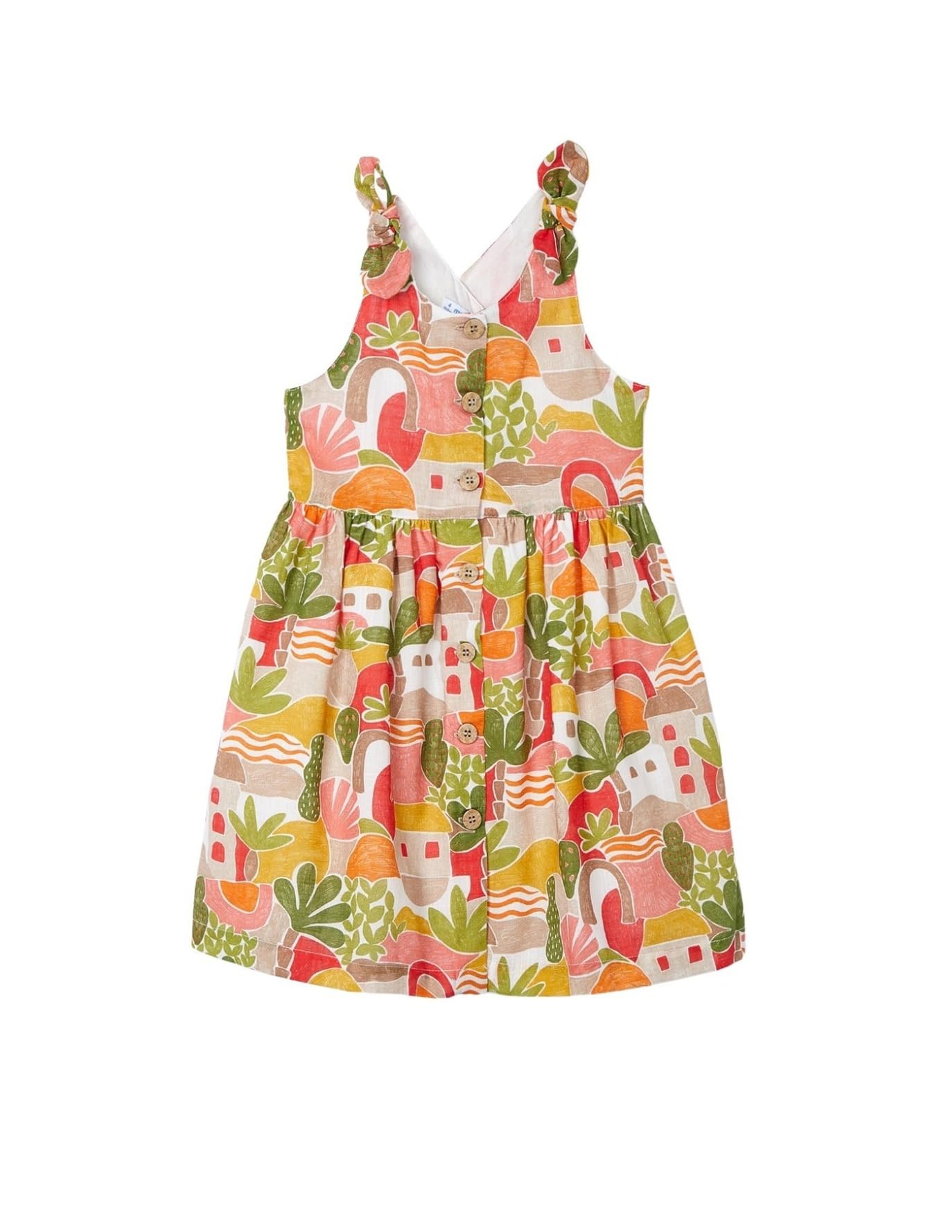 Mayoral Vestido Estampado para niña
