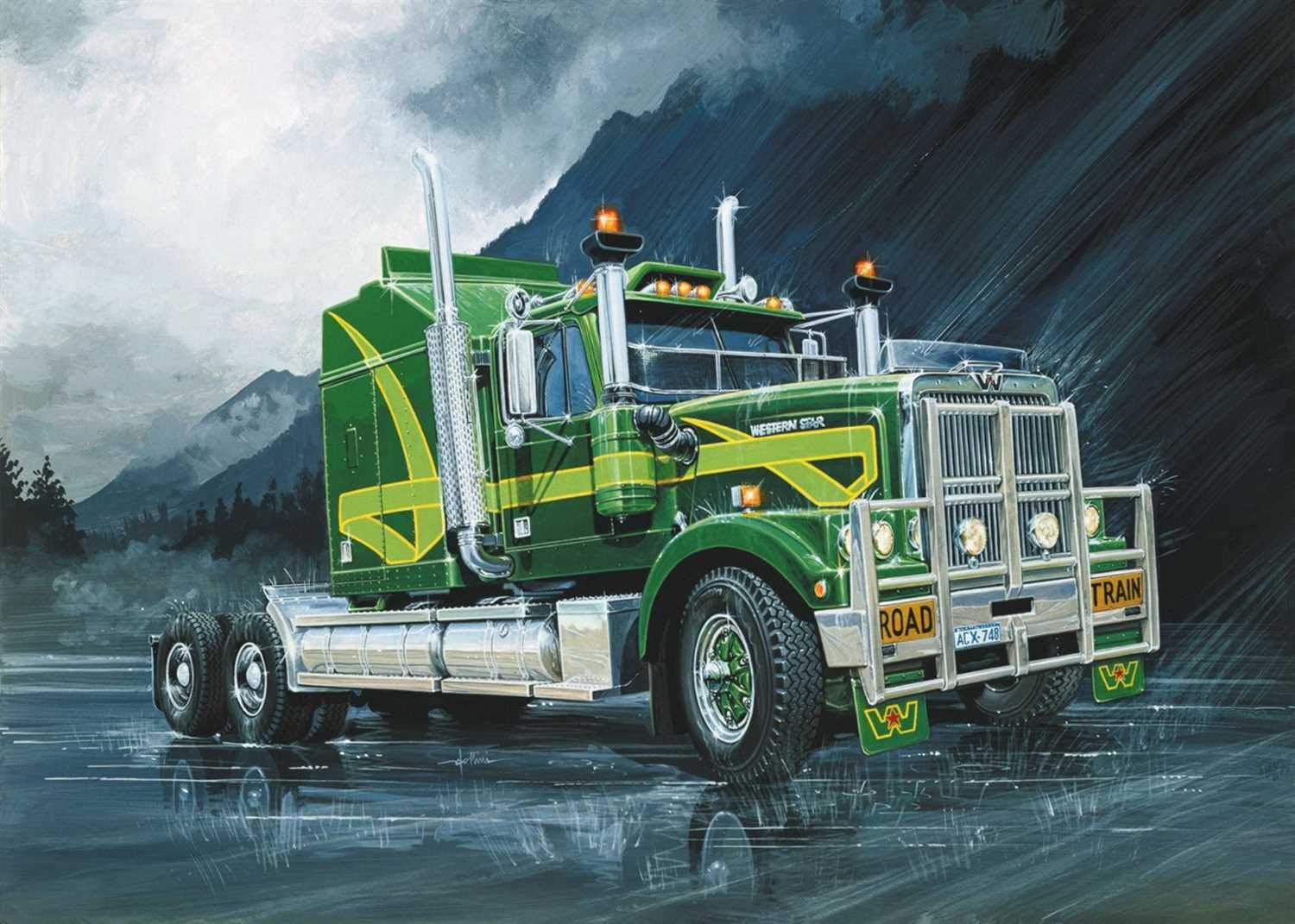 Image secondaire de Italeri - I719 - Maquette - Voiture et Camion - Australian Truck - Echelle 1:24