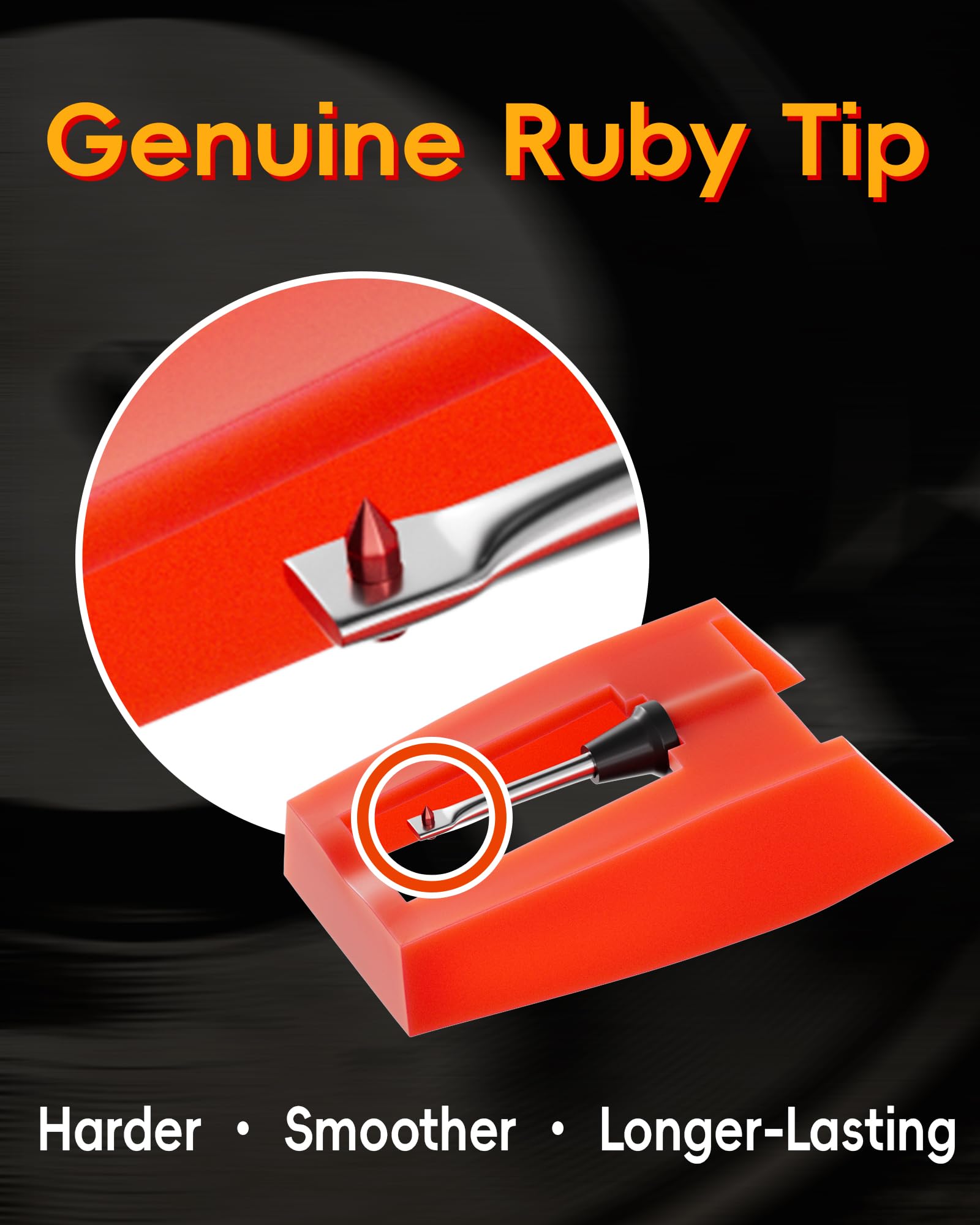 Amazon.com: 4 Pack Record Player Needles Replacement Compatible