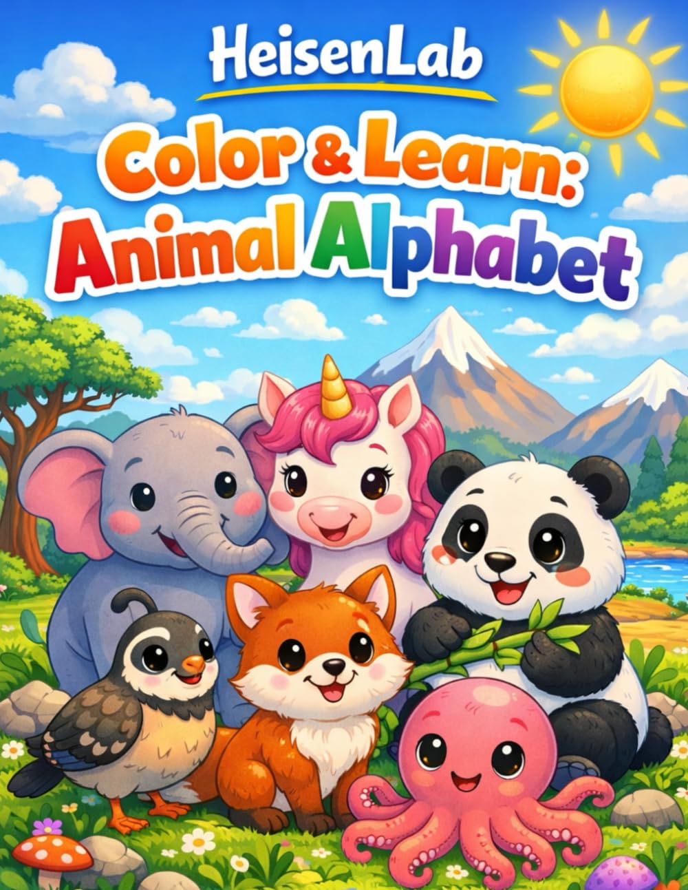 HeisenLab: Color & Learn: Animal Alphabet