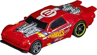 20064216 GO Hot Wheels-Night Shifter (Red) Slot Car, Multicolor