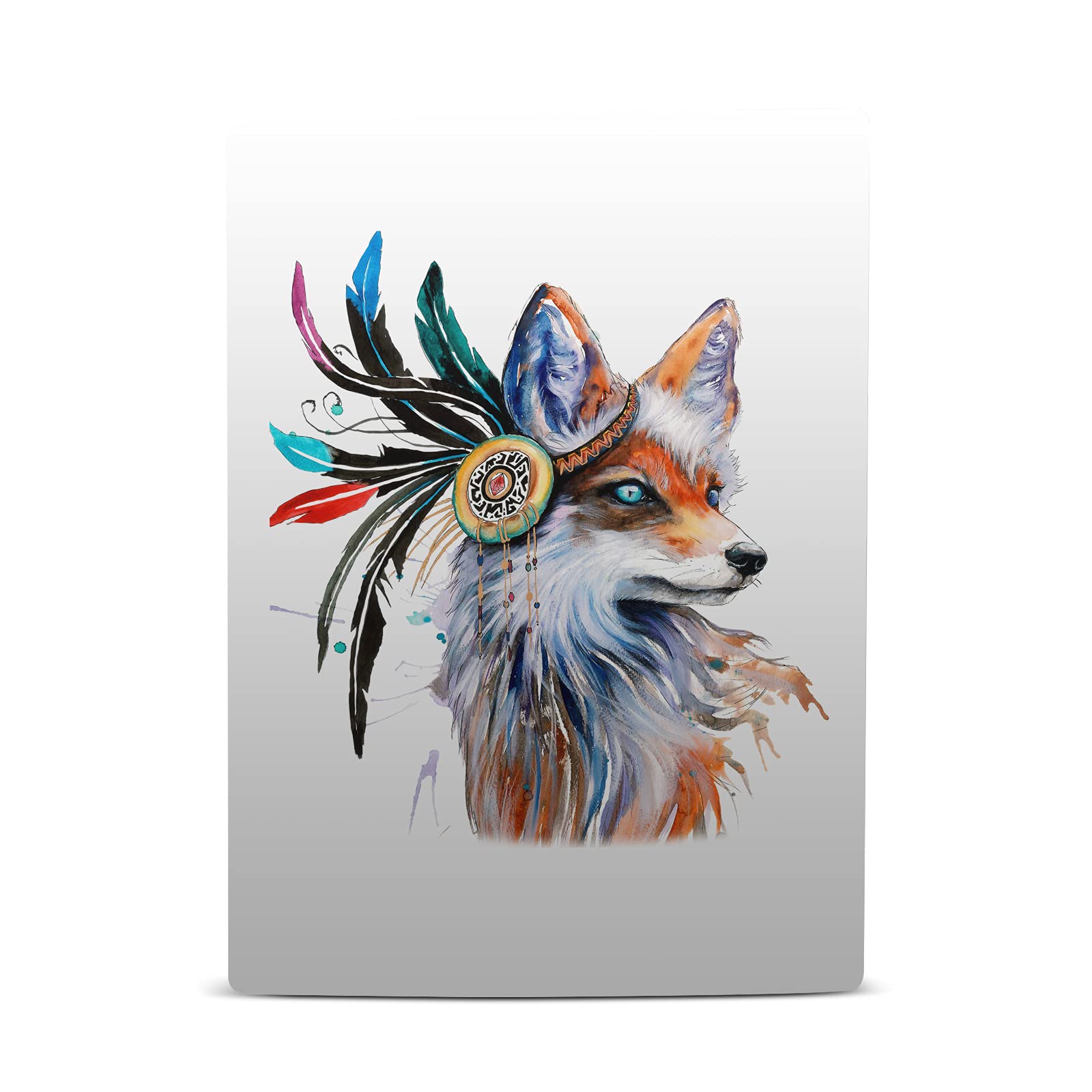 Head Case Designs sous Licence Officielle Pixie Cold Renard Mix Art Vinyle Plaque Frontale Autocollant De Jeu Peau Compatible avec Sony PlayStation 5 PS5 Disc Edition Console & DualSense Controller
