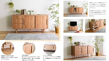 リンホーリン サイドボード キャビネット 水色ペイント シャビーシック IDC リンホーリン サイドボード キャビネット 水色ペイント シャビー