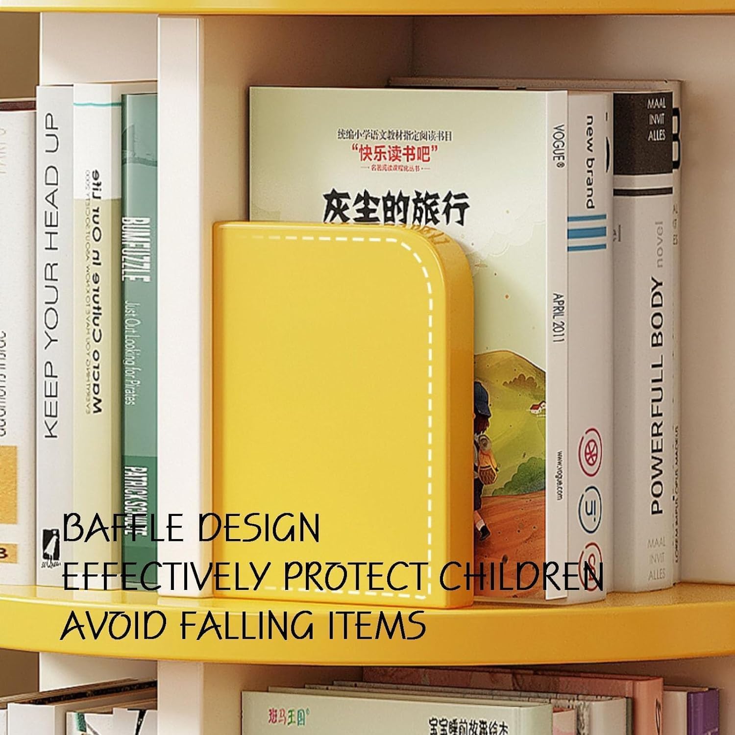 Amazon.co.jp: 本棚 本箱 カラーボックス 回転本棚 2 段本棚床置き本棚