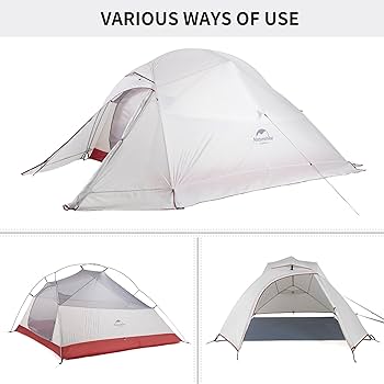 Amazon.co.jp: Naturehike テント 3人用 Cloudup3 二重層 超軽量 防風