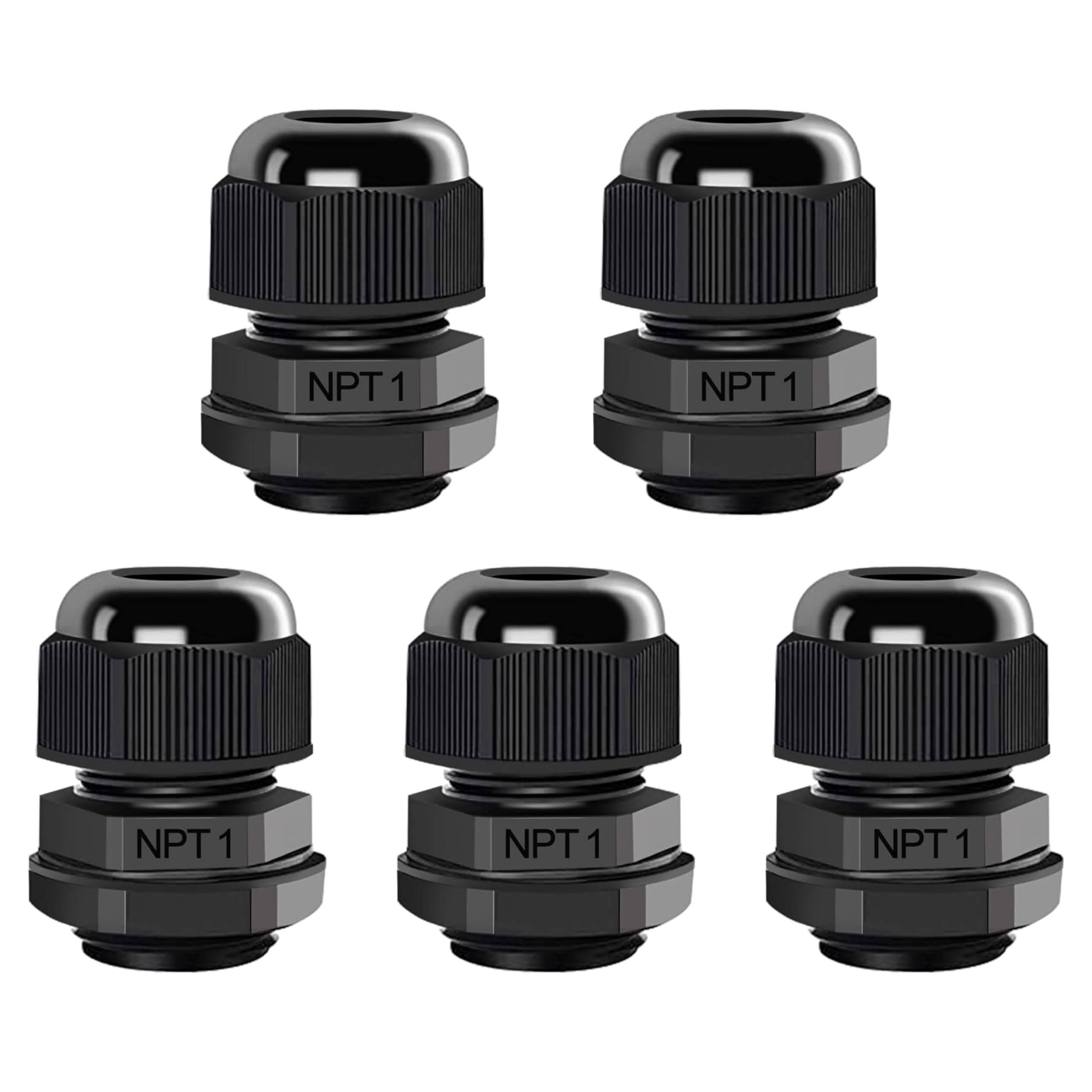 Waterproof Cable Glands - 10 Pack PG11 -12