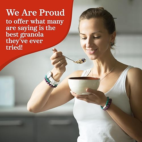 Miniatura 8 de Maple Nut Kitchen Granola dulce y salada - Sin gluten y vegana  Nutty Bliss con almendras de arce, chocolate y cerezas 10 onzas