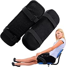 braço cadeira escritório - Almofada apoio braço cadeira cotovelo espuma memória ergonômica | 2 peças braço espuma elásticas para cadeiras Money money