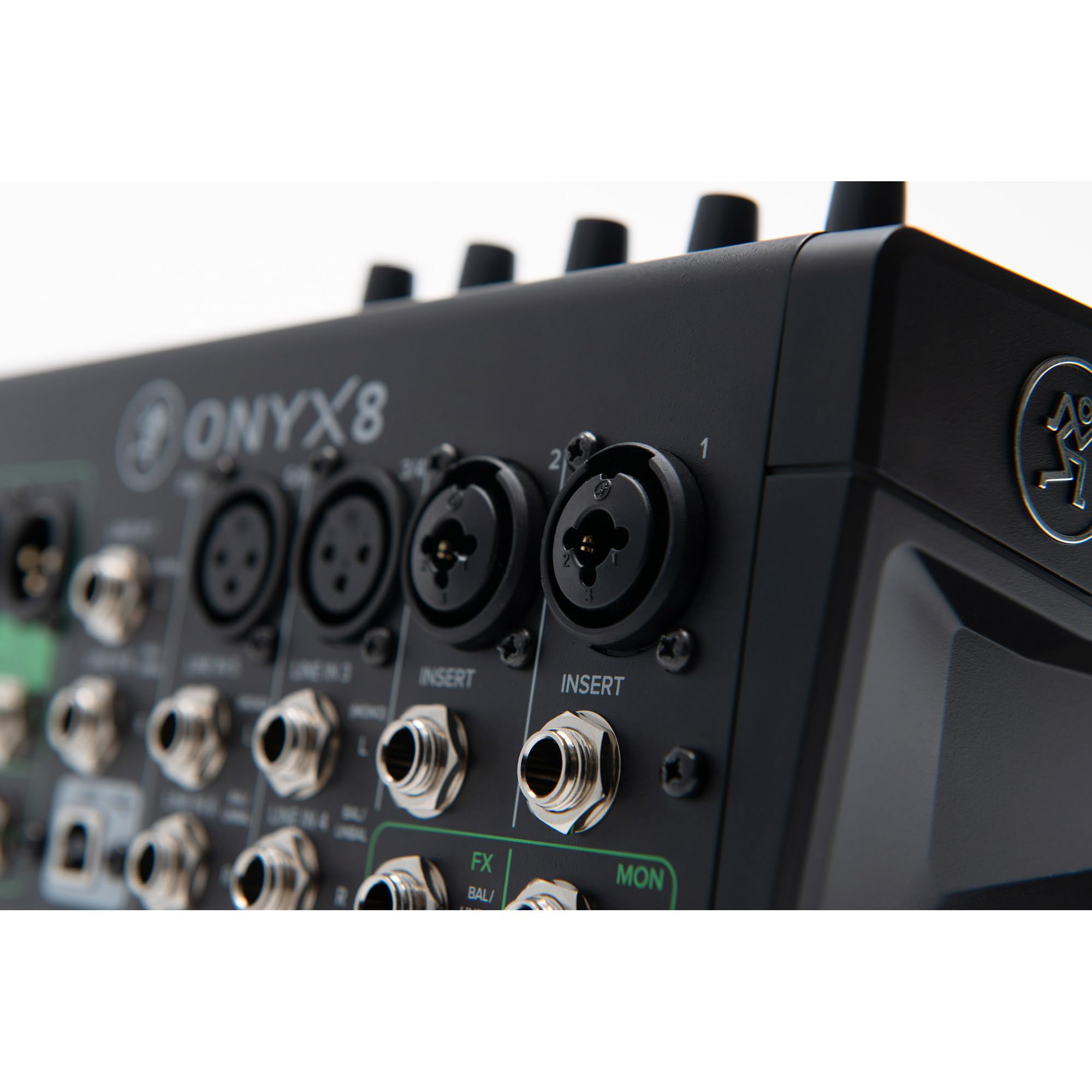 Mackie Onyx8 - Mezclador analógico premium de 8 canales con USB multipista
