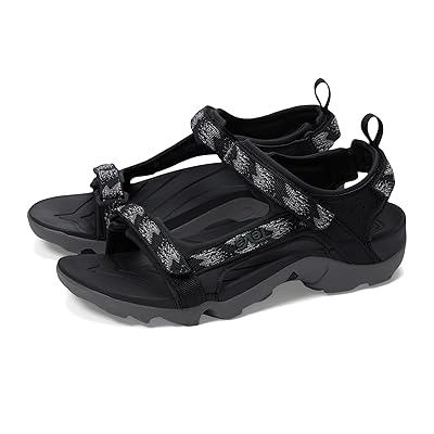 Teva Kids Tanza (Little Kid/Big Kid) Boys Shoes Rainfall Black/Grey