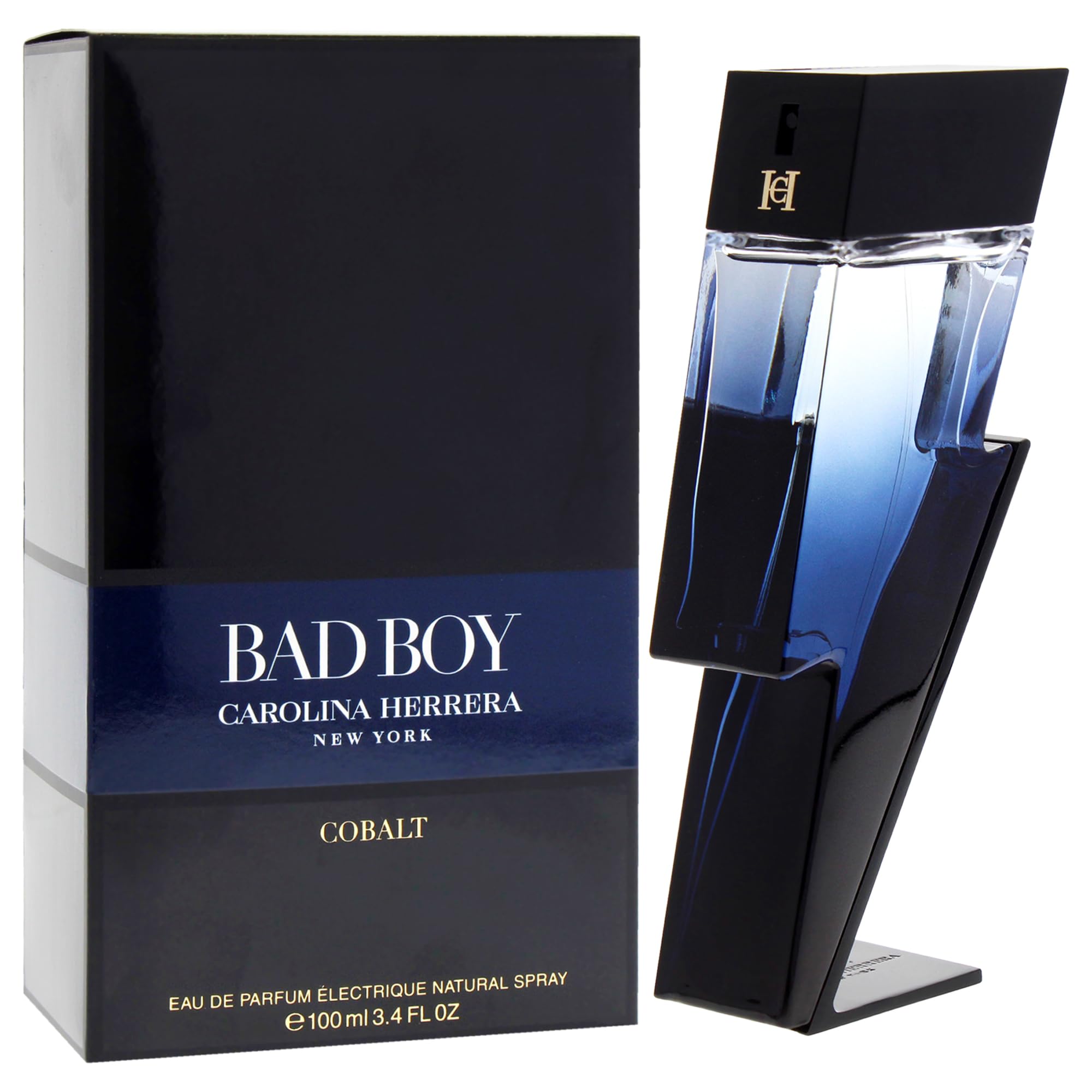 BAD BOY COBALT 100ml 香水 Amazon.com : Carolina Herrera Bad Boy Cobalt Eau de Parfum Spray