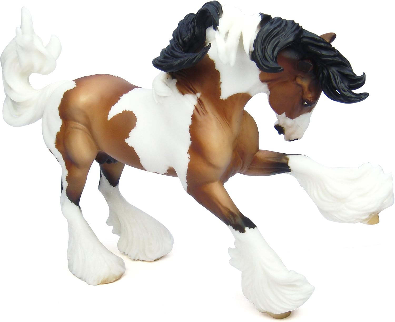 Breyer Traditional Series Gypsy Vanner | Model Horse Toy | 13" x 8.5" | 1:9 Scale | Model # 1497