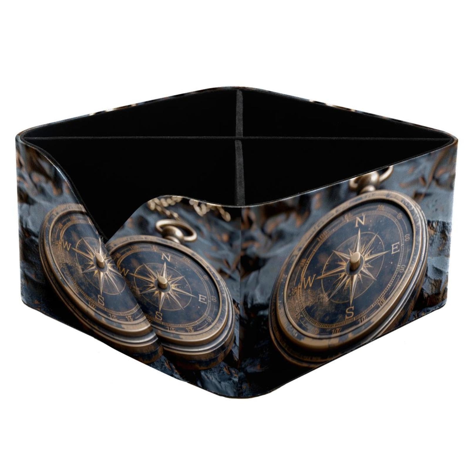 Boîte de rangement boussole pour libérer l'espace de création