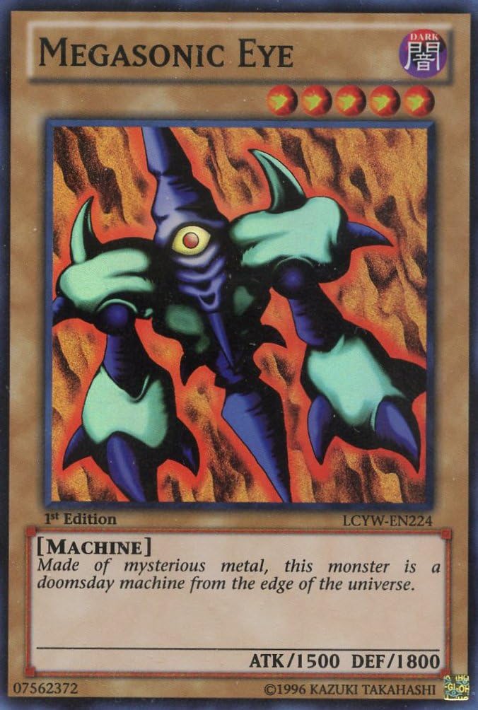 Megasonic Eye (LCYW-EN224) - Legendary Collection 3: Yugi's World - 1st Edition - Super Rare