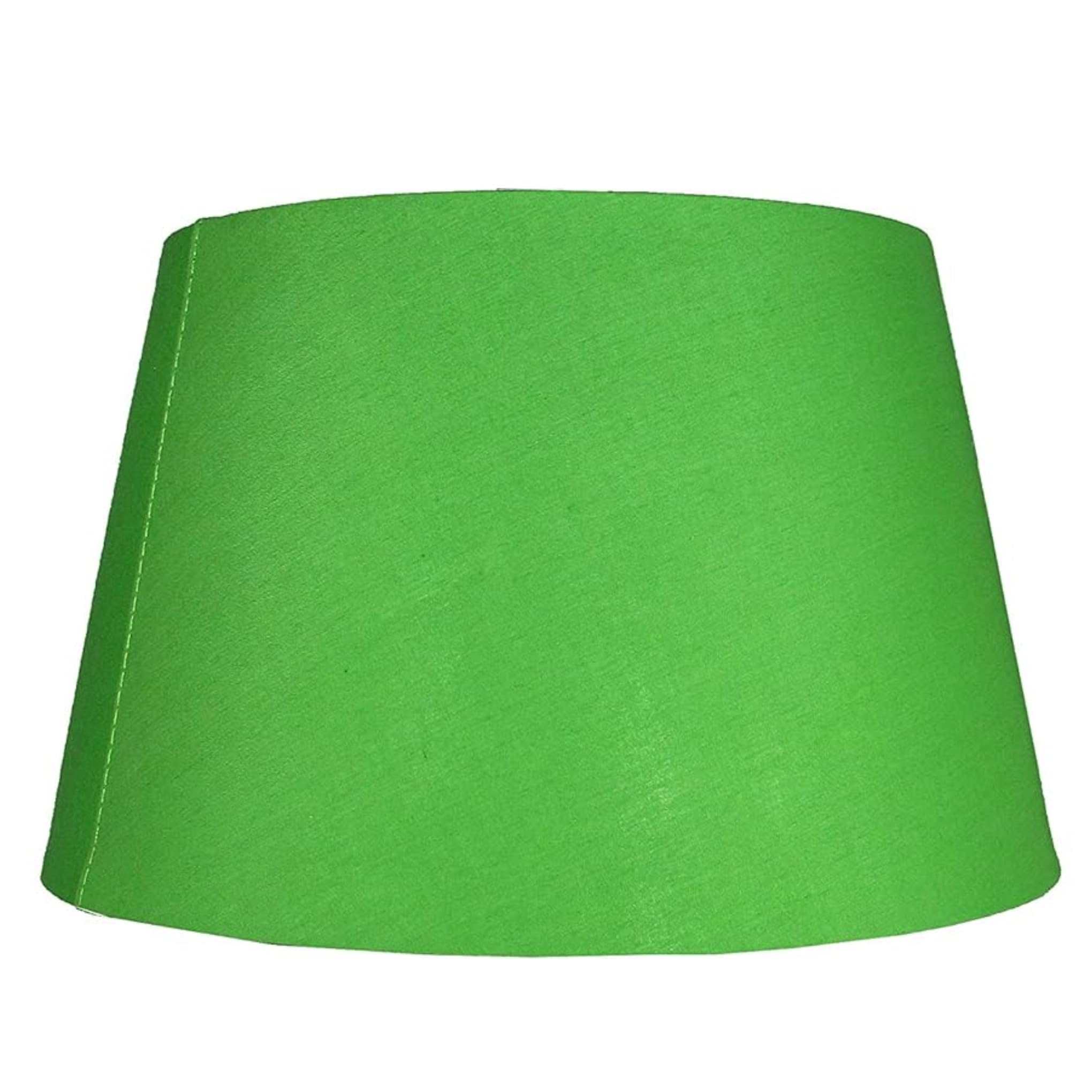 Loxton Lighting Olive Cotton Drum Shade - (12Inch 30Cm Dia) (Olive)