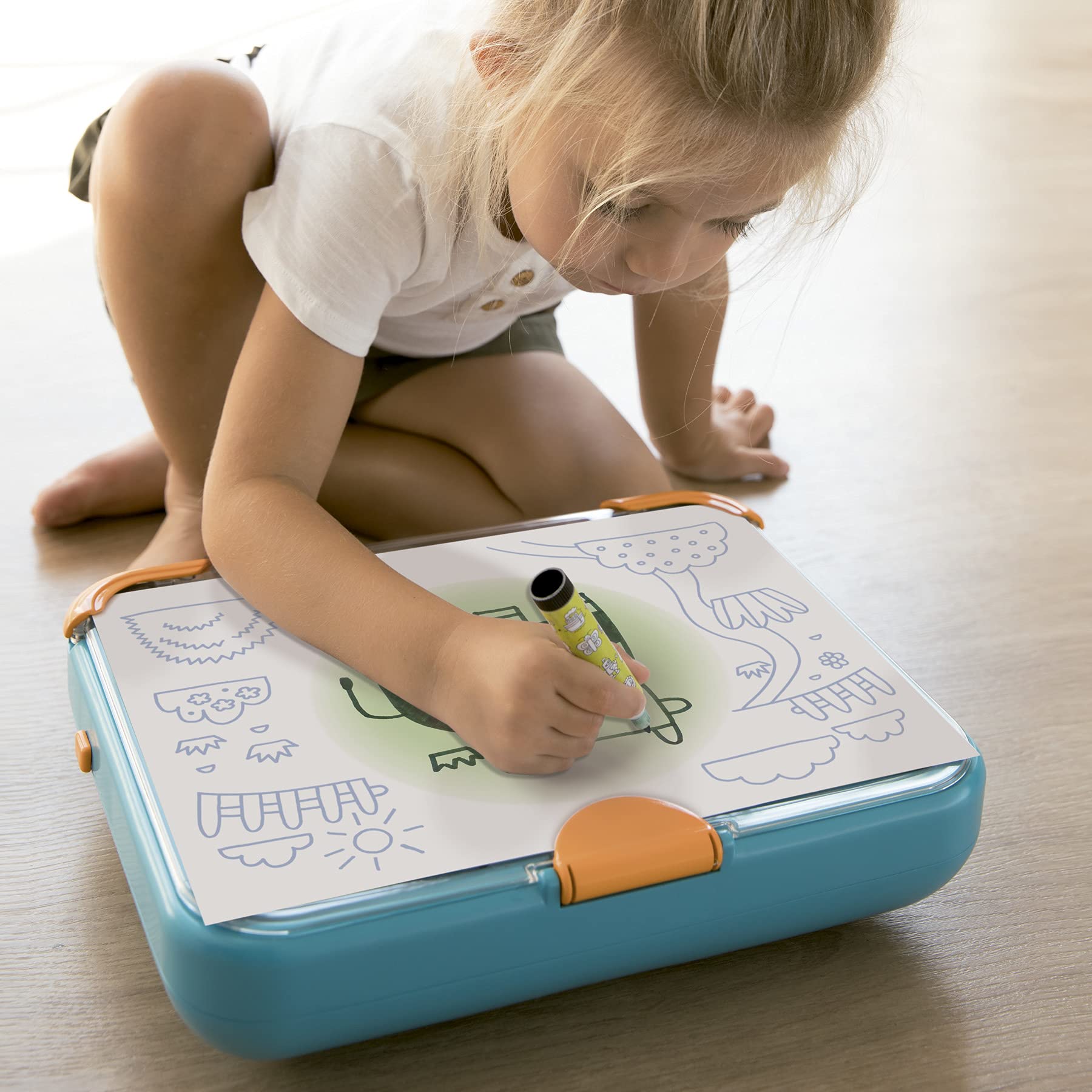 Jumbo Spiele Dessineo Nauka rysowania - gra edukacyjna do malowania i rysowania - dla dzieci od 4 lat